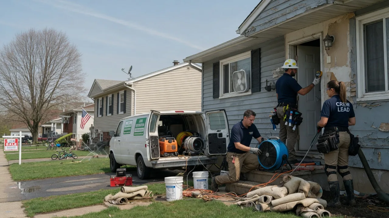 Flood Cleanup in Buckingham, VA near me