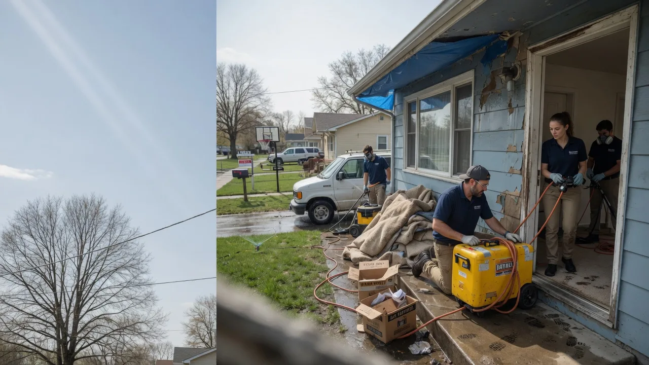 Basement Flood Cleanup in Buckingham, VA near me